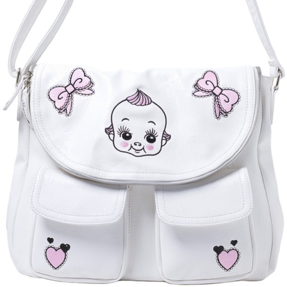 Baby Doll Kewpie Nomad Shoulder  Purse Bag  Sourpuss New - Picture 1 of 14
